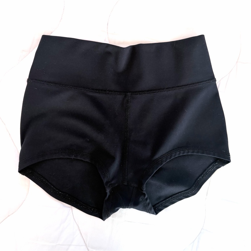 Girls FIVE Black High-Waisted Shorts